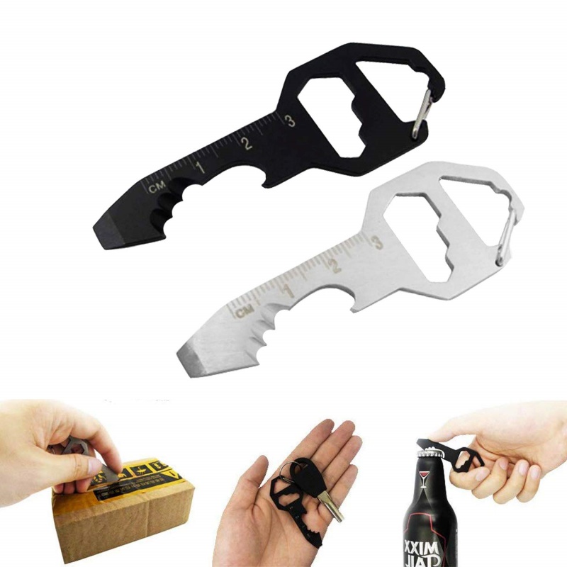 Edc Daily Carry - Nierdzewny Stalowy 6-w-1 EDC Kieszonkowy Multitool