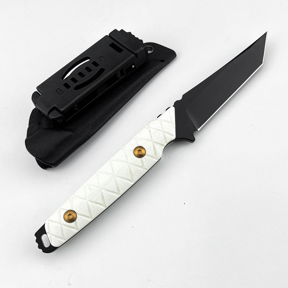 Edc Daily Carry - Nowy nóż ze stałym ostrzem, biała
