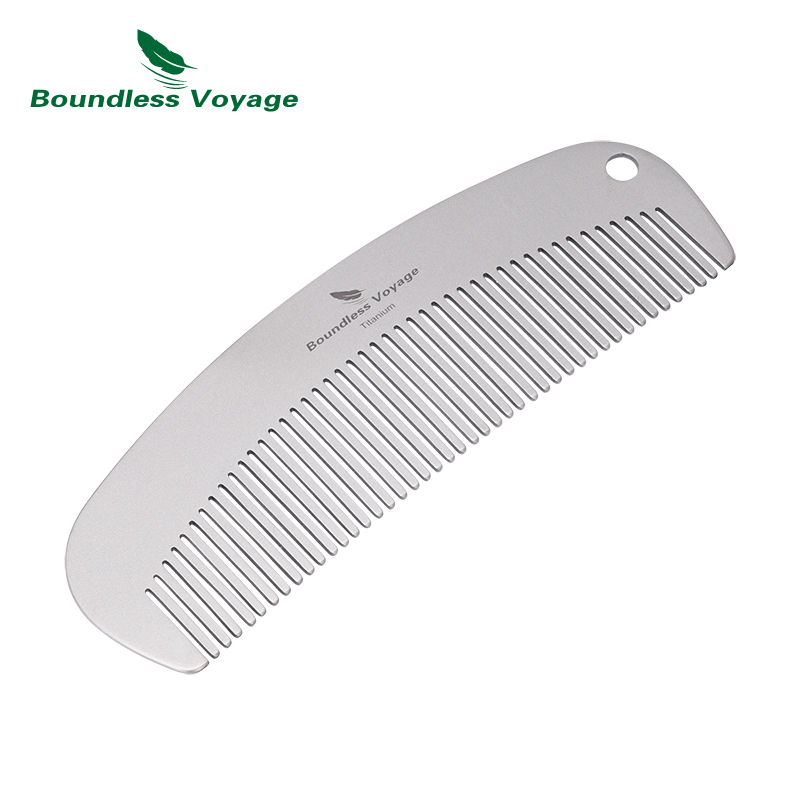 Comb Pocket Titanium - Boundless Voyage Tytanowy Grzebień do Włosów