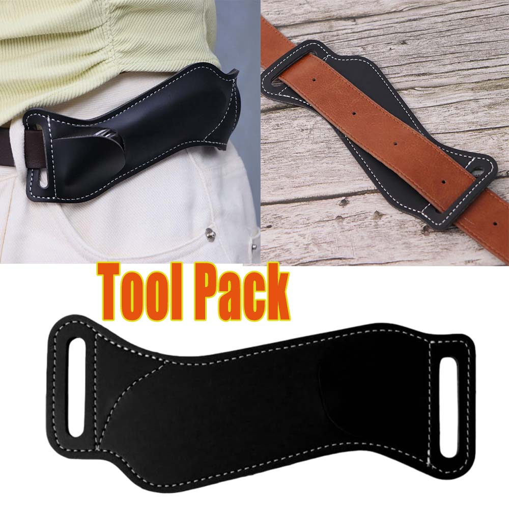 Edc Carry Belt Leather - Kabura na nóż składany 5 cali,