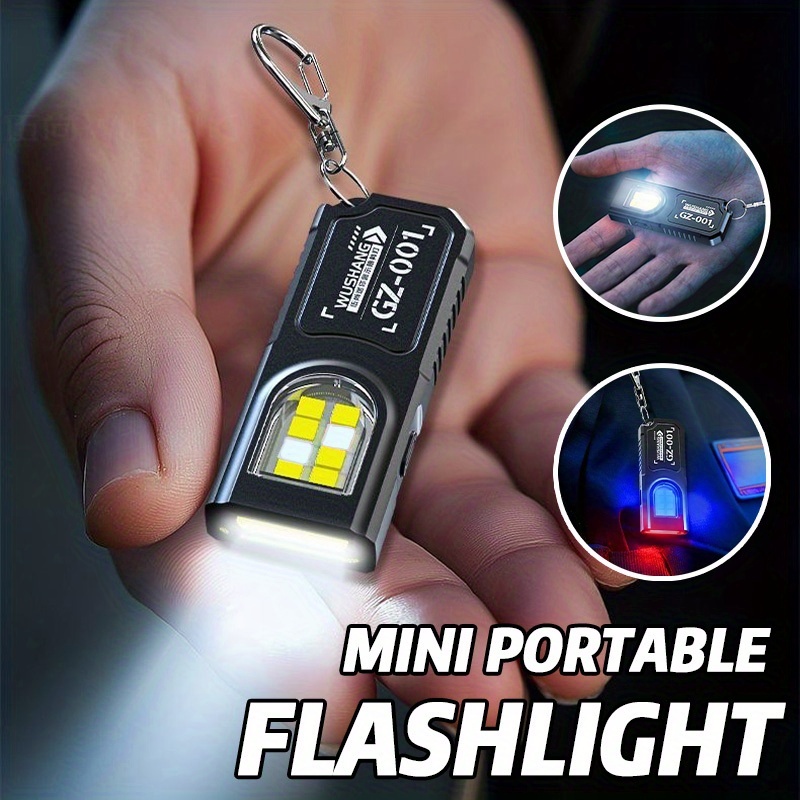 Keychain Flashlight - Mocna Mini Latarka LED COB z