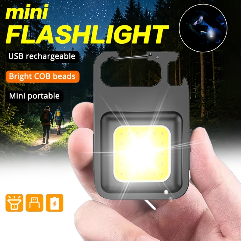 Keychain Flashlight - Przenośna Latarka Brelok Mini Wielofunkcyjna Latarka