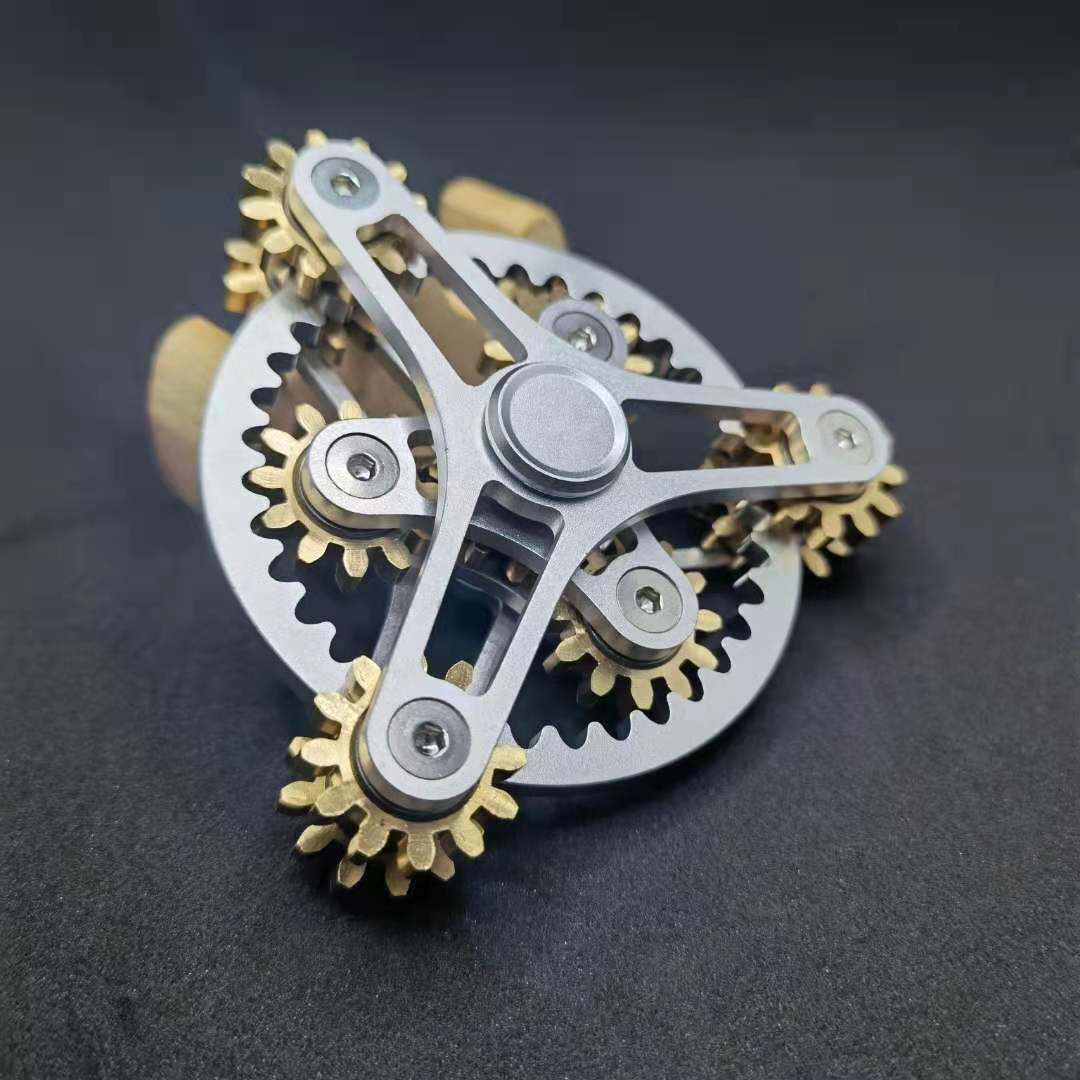 Fidget Spinner Bearing - Delicateness Gear Hand Spinner All Copper