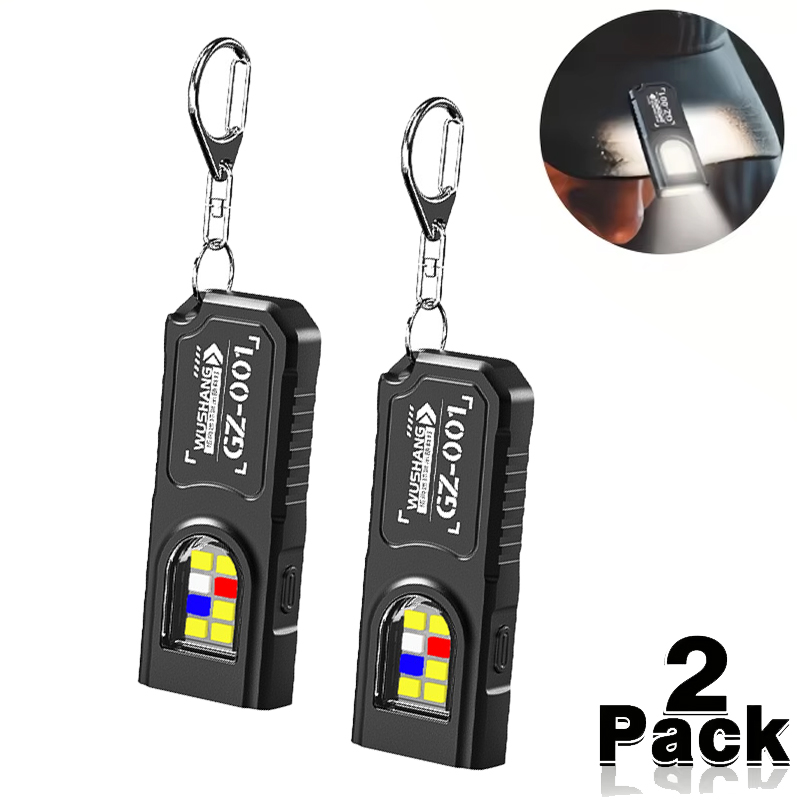Keychain Flashlight - Wielofunkcyjna Mini Latarka LED COB na