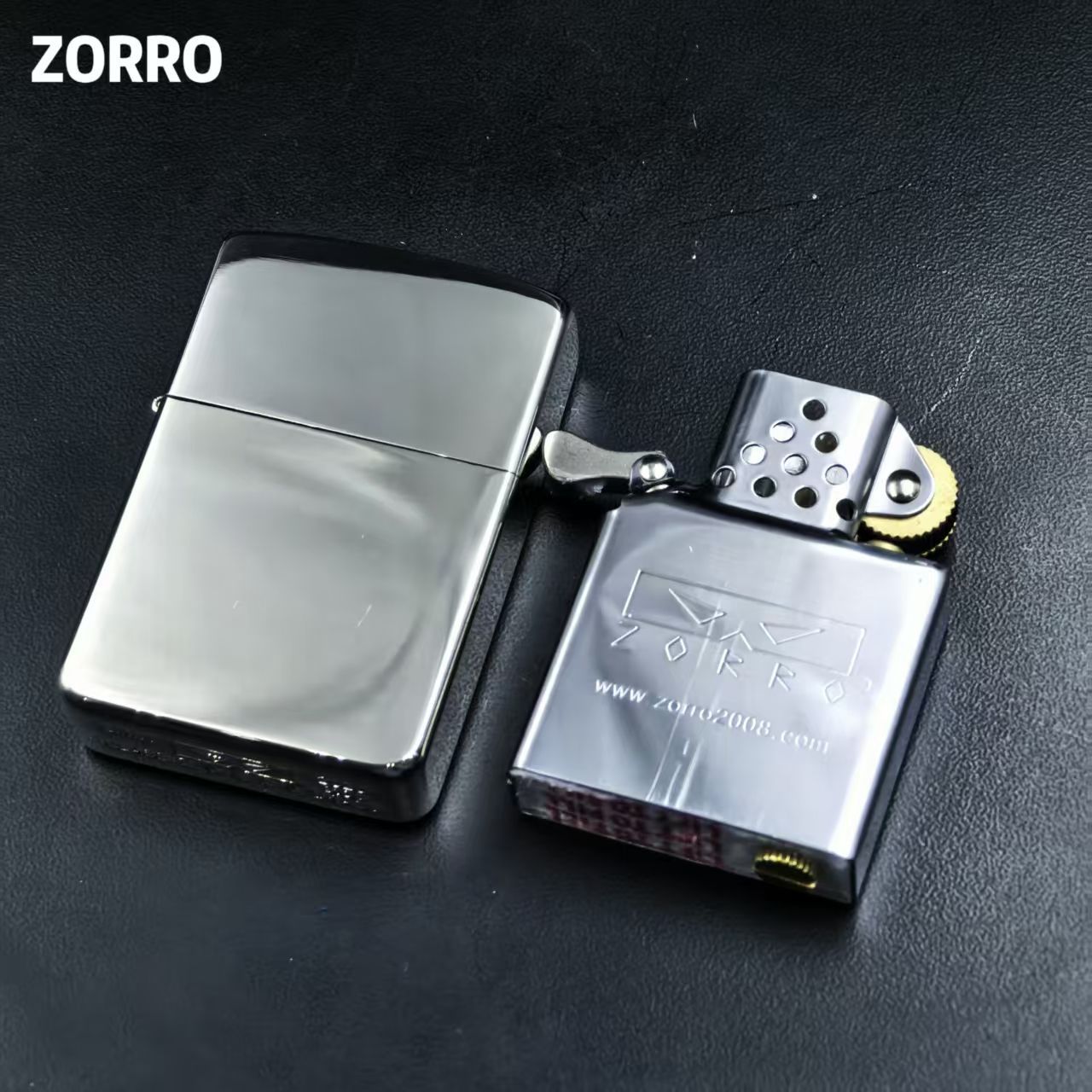 Lighter Insert Zippo - ZORRO nowa zapalniczka 910S z niklowanego