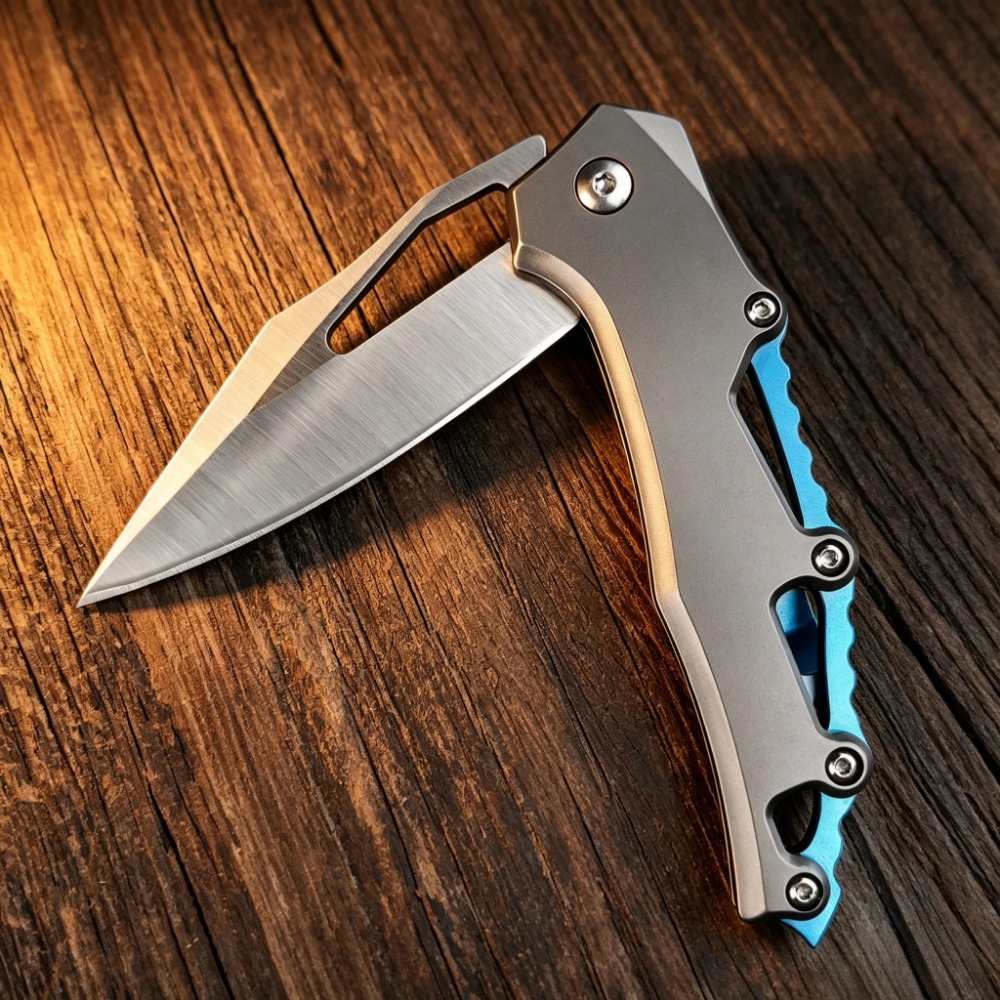 Edc Concealed Carry Knife - Kompaktowy składany nóż EDC z ostrzem