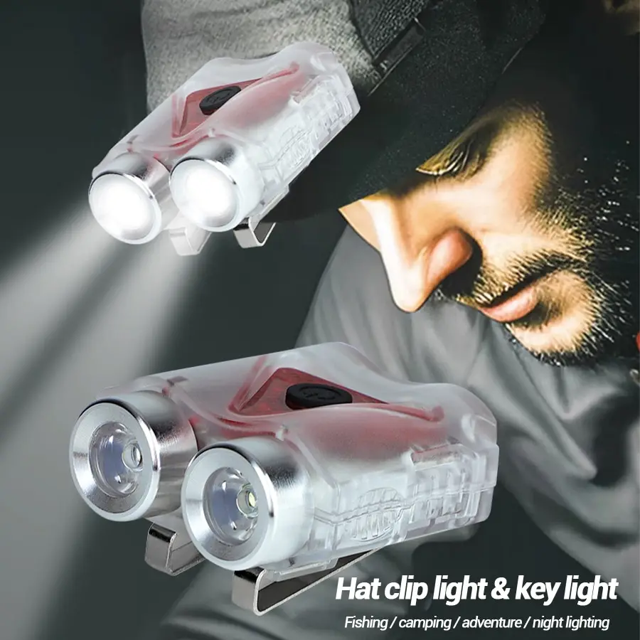 Akumulatorowa latarka czołowa  – Keychain Flashlight recenzja i cena