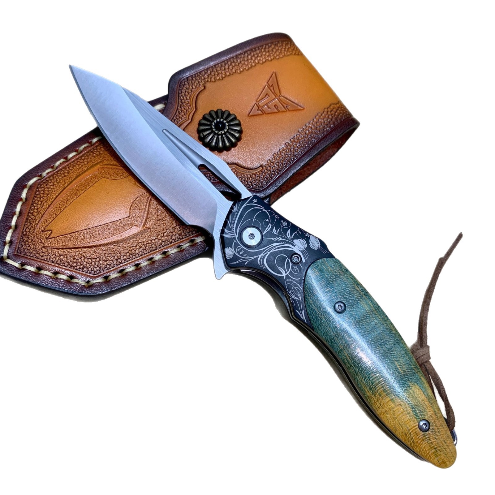 Nóż składany RHON 3.4 cala, st – Edc Day Carry recenzja i cena