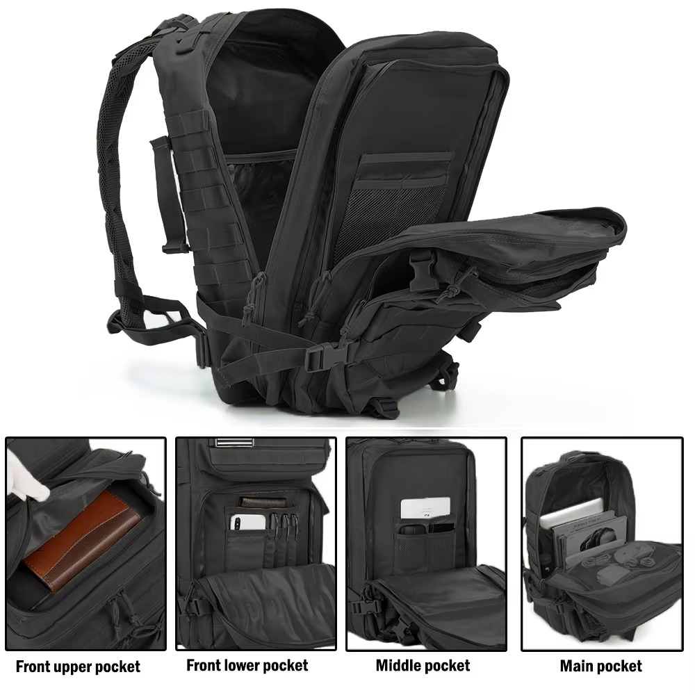 30L/50L męskie plecaki taktycz – Edc Deep Carry recenzja i cena