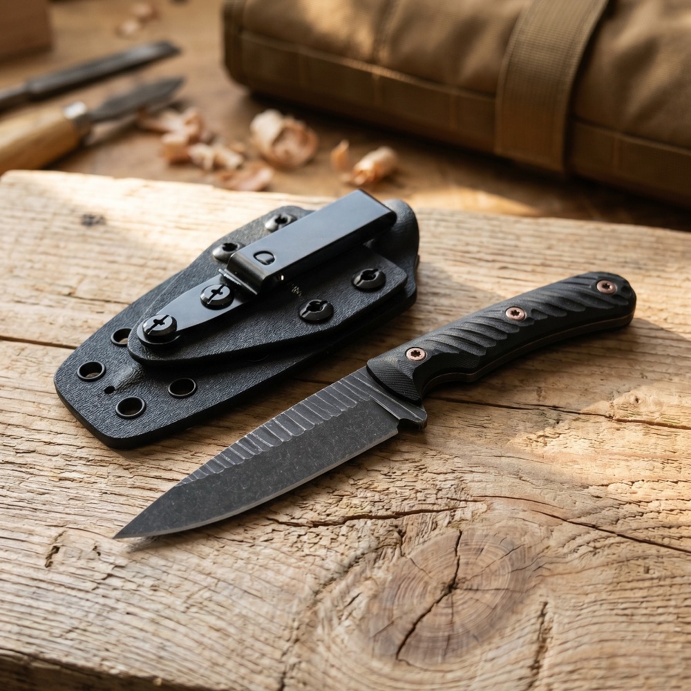 Nóż bushcraftowy full tang z o – Edc Concealed Carry Knife recenzja i cena
