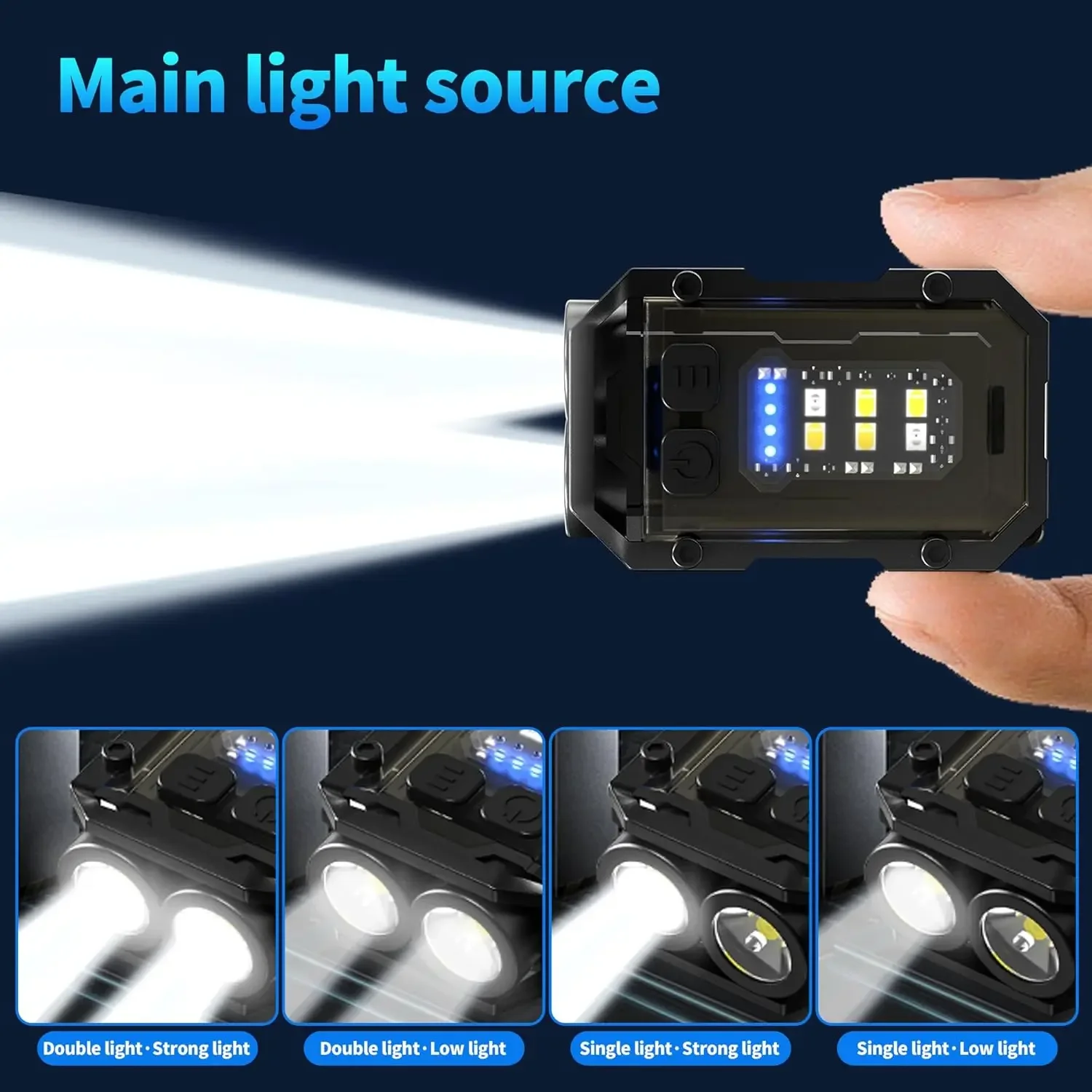Latarka klipsowa, ładowalna, m – Keychain Flashlight recenzja i cena