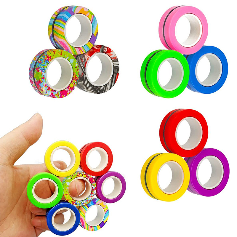 3 SZT. Magnetyczne Pierścienie – Fidget Spinner Bearing recenzja i cena