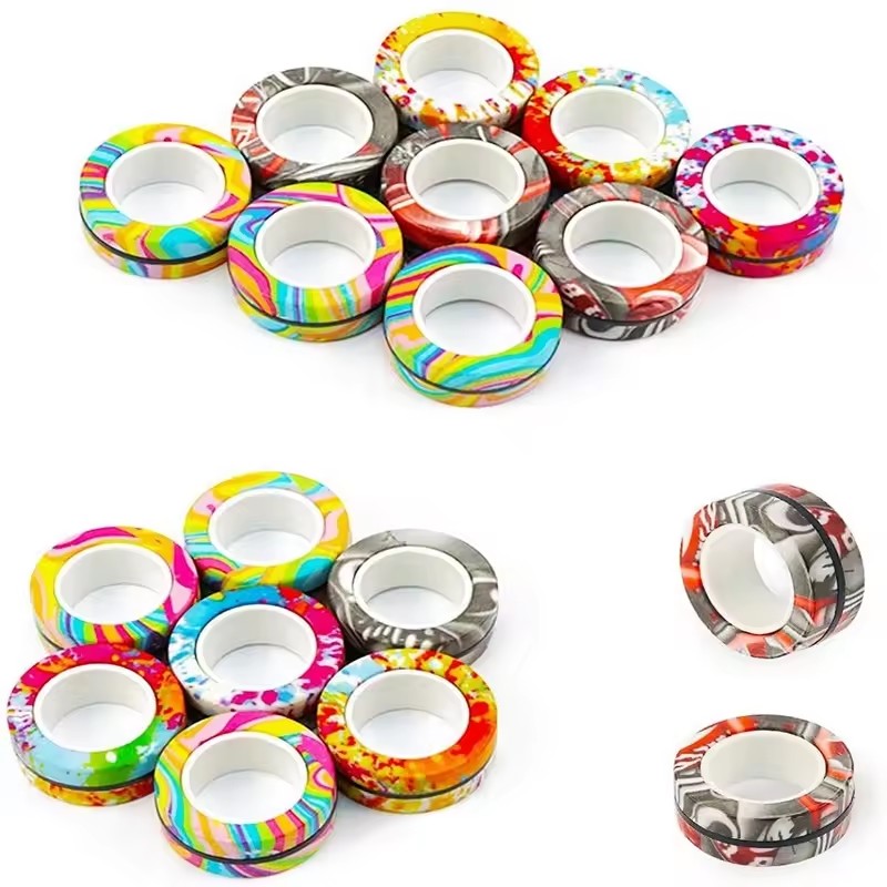 3 SZT. Magnetyczne Pierścienie – Fidget Spinner Bearing recenzja i cena