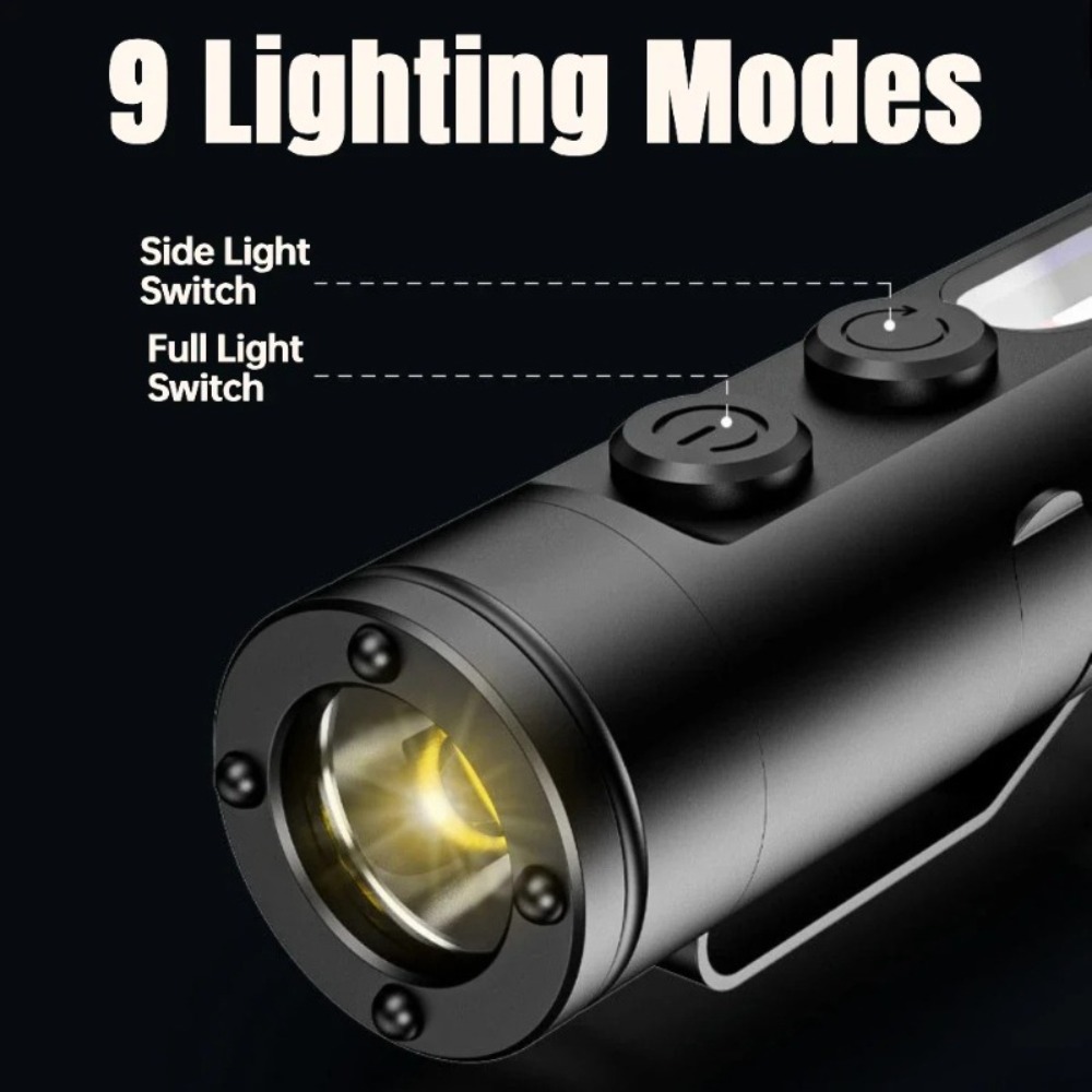 Mini Latarka Zewnętrzna Typu C – Keychain Flashlight recenzja i cena