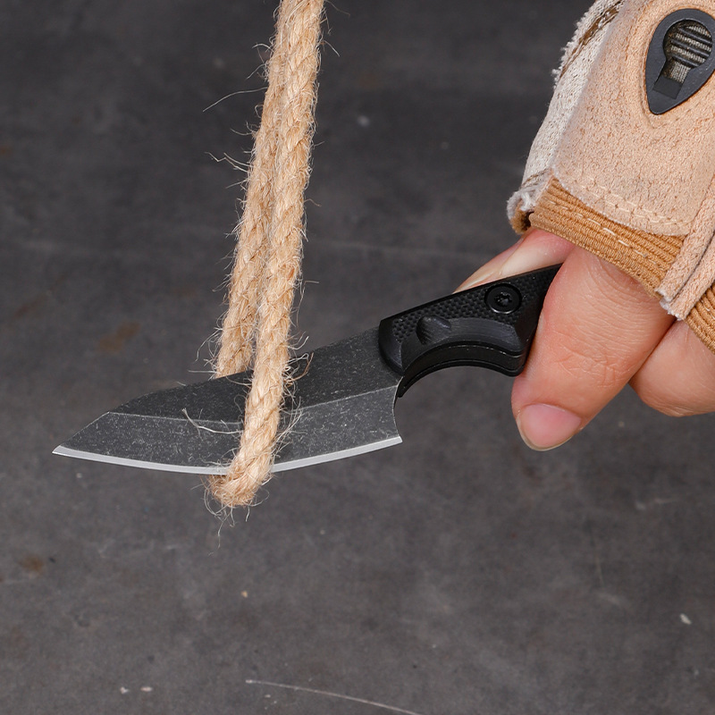 Mały nóż ze stałym ostrzem ze  – Edc Pocket Carry Fixed Blade recenzja i cena