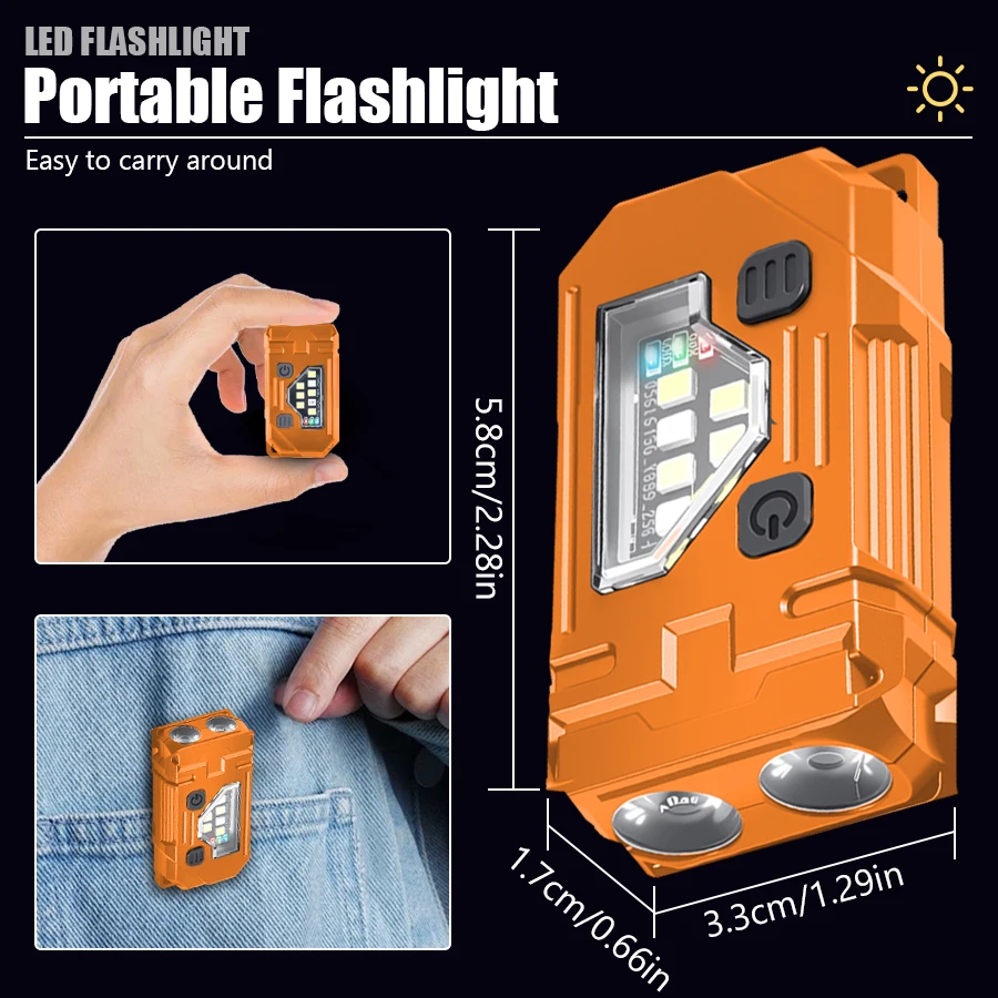 Mini Latarka EDC Brelok Akumul – Keychain Flashlight recenzja i cena