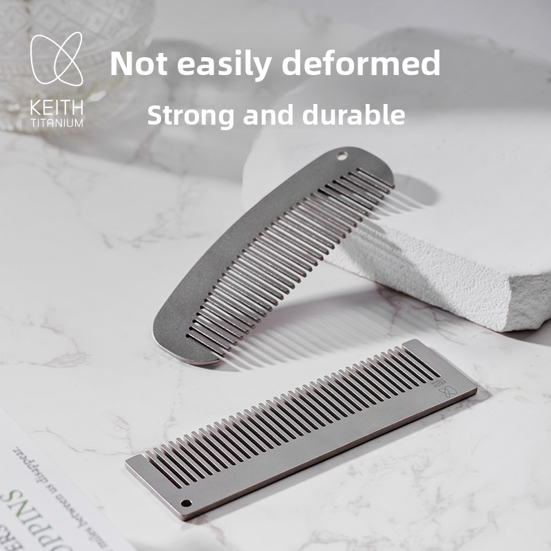 KEITH Tytanowy grzebień do tor – Comb Pocket Titanium recenzja i cena