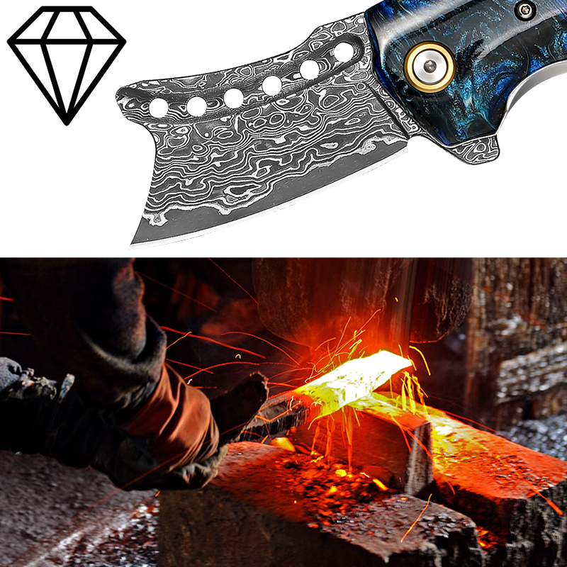 Ręcznie Robiony Nóż Kieszonkow – Edc Concealed Carry Knife recenzja i cena