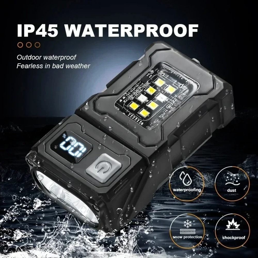 180 °   Obrotowa latarka LED,  – Keychain Flashlight recenzja i cena