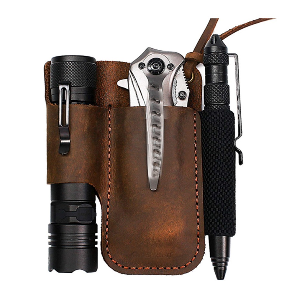 Wytrzymała skórzana kabura na  – Edc Carry Belt Leather recenzja i cena