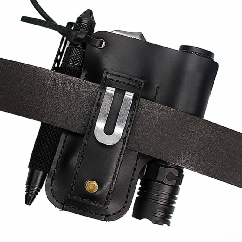 Skórzane etui EDC na latarkę i – Edc Carry Box recenzja i cena