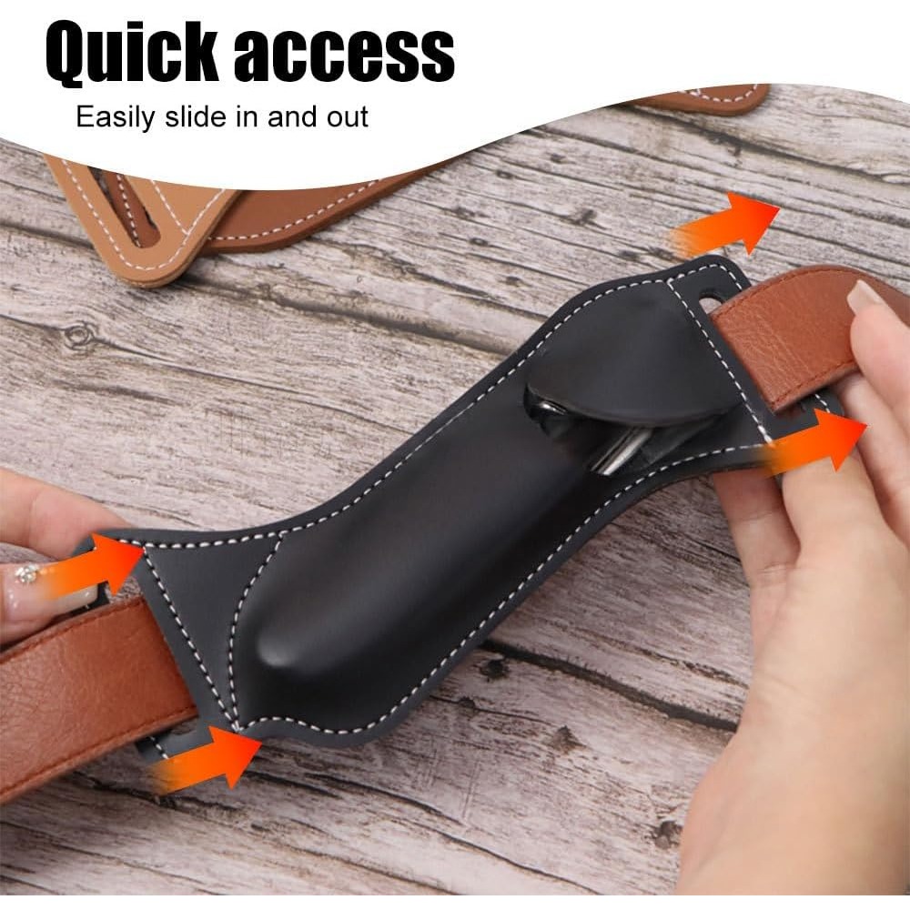 Kabura na nóż składany 5 cali, – Edc Carry Belt Leather recenzja i cena