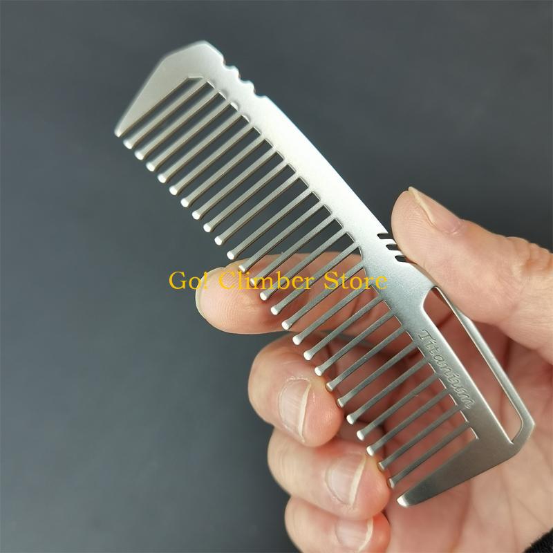 Q84C Przenośny grzebień ze sto – Comb Pocket Titanium recenzja i cena