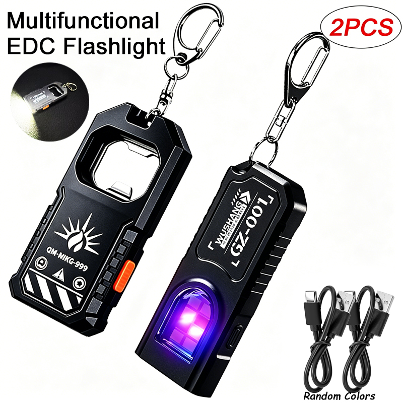2 szt. Przenośna latarka LED C – Keychain Flashlight recenzja i cena