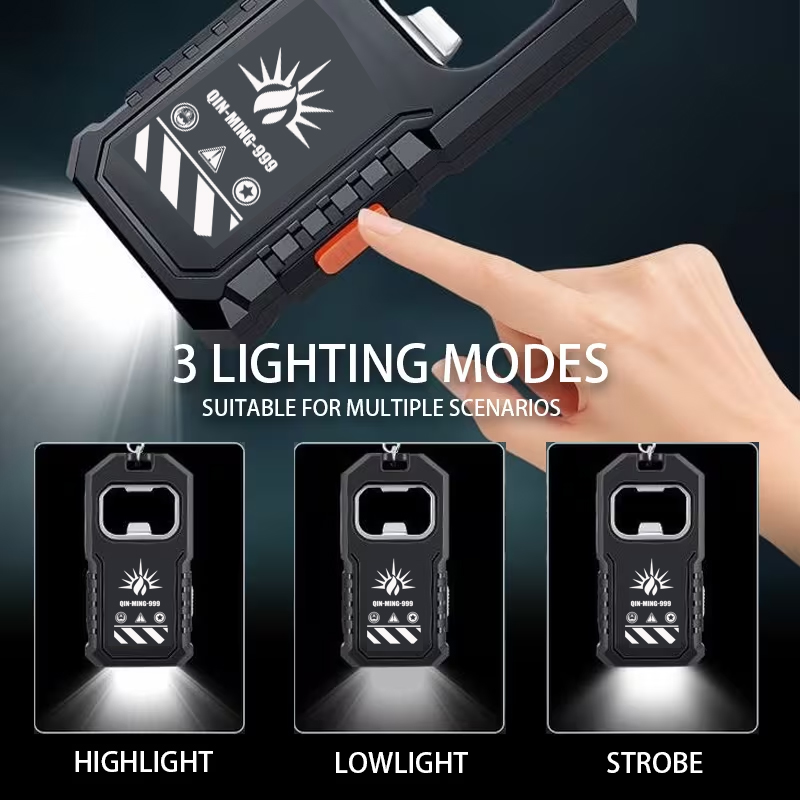 2 szt. Przenośna latarka LED C – Keychain Flashlight recenzja i cena
