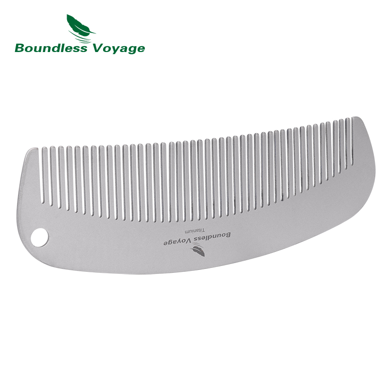 Grzebień tytanowy Boundless Vo – Comb Pocket Titanium recenzja i cena