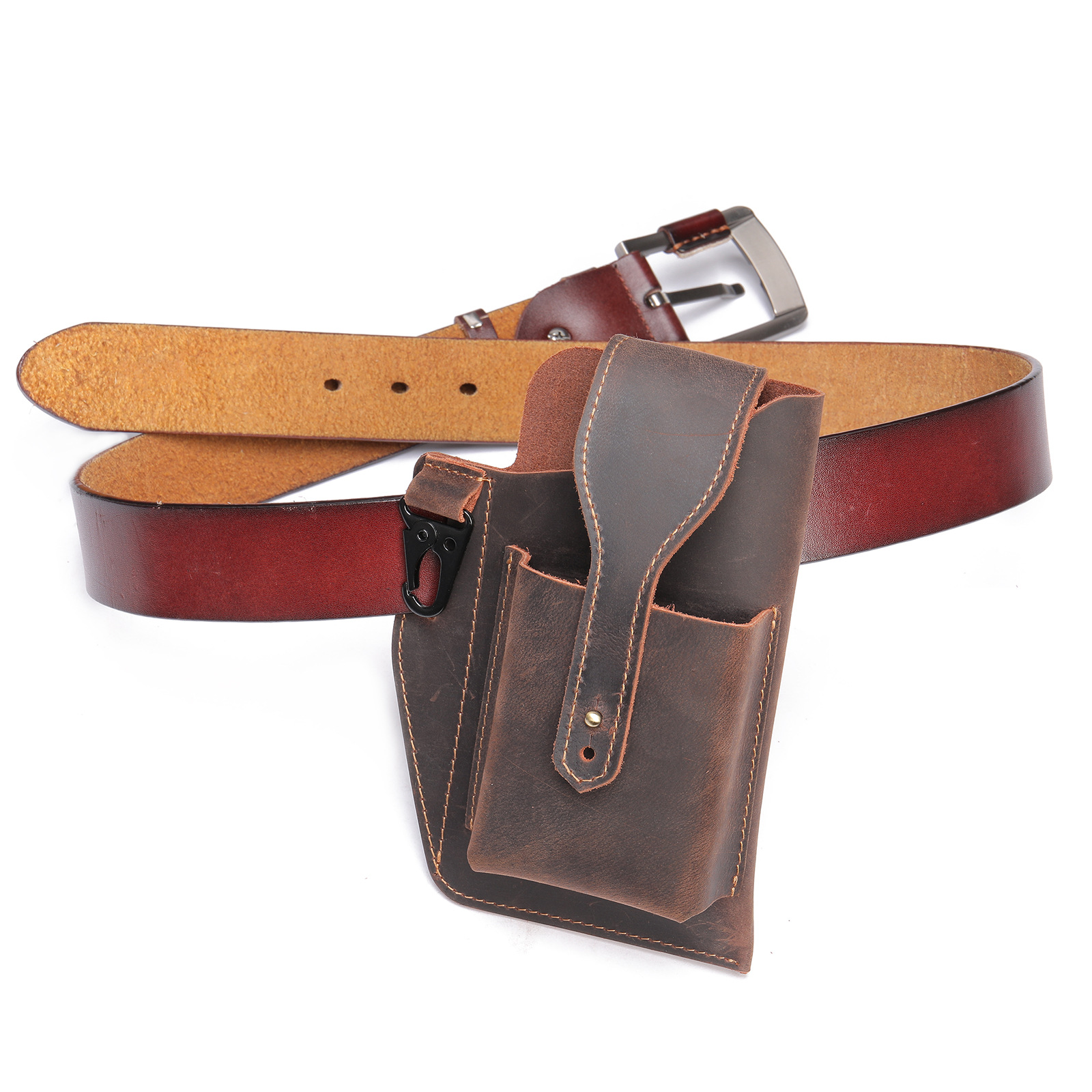 Kabura na telefon ze skóry Cra – Edc Carry Belt Leather recenzja i cena