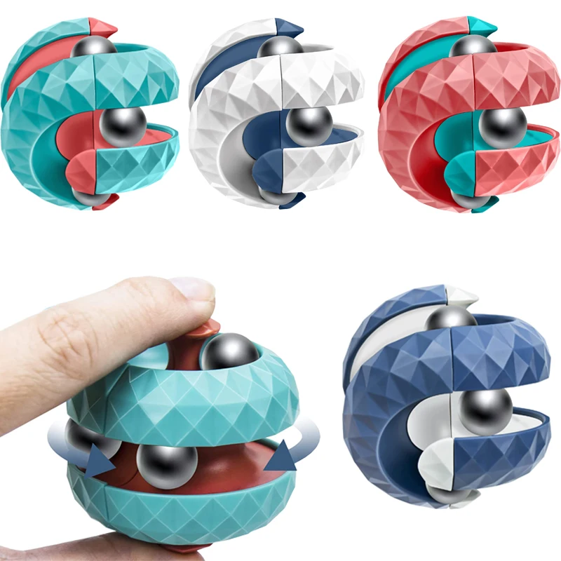 Kostka Orbit Ball do dekompres – Fidget Spinner Bearing recenzja i cena