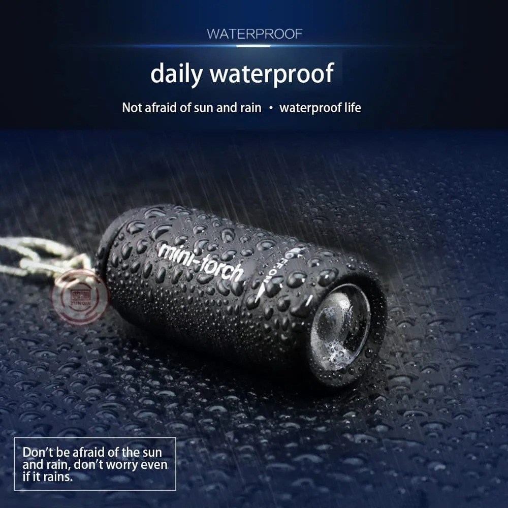 Mini latarka kempingowa ładowa – Keychain Flashlight recenzja i cena