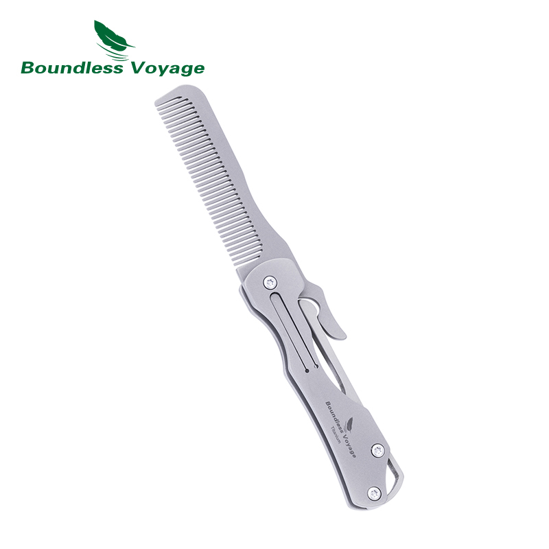 Boundless Voyage składany tyta – Comb Pocket Titanium recenzja i cena
