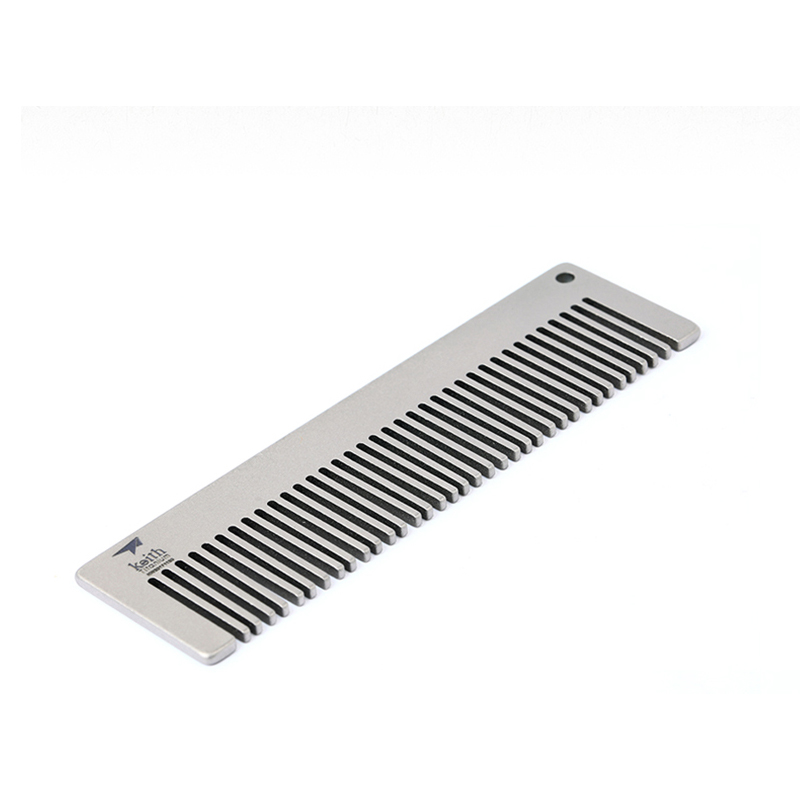 Grzebień podróżny Keith Titani – Comb Pocket Titanium recenzja i cena