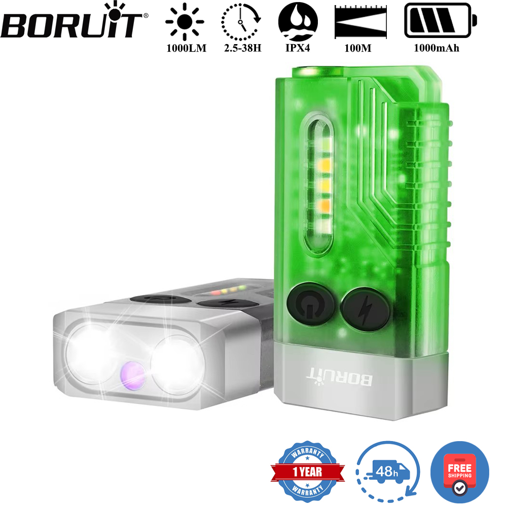 Latarka brelok BORUiT V10 UV L – Keychain Flashlight recenzja i cena
