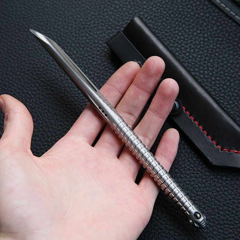 197mm duży słomkowy TC4 Łom ze – Titanium Pry Bar recenzja i cena