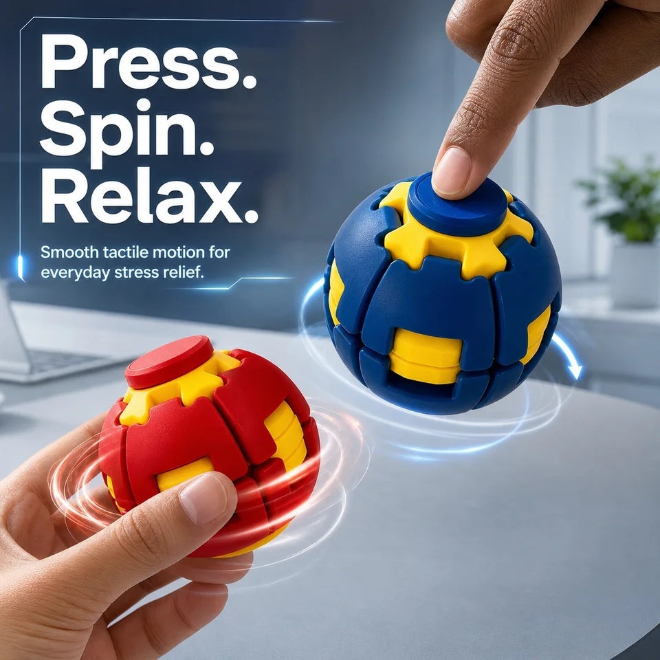 Mini Przenośna Piłka Fidget Sp – Fidget Spinner Bearing recenzja i cena