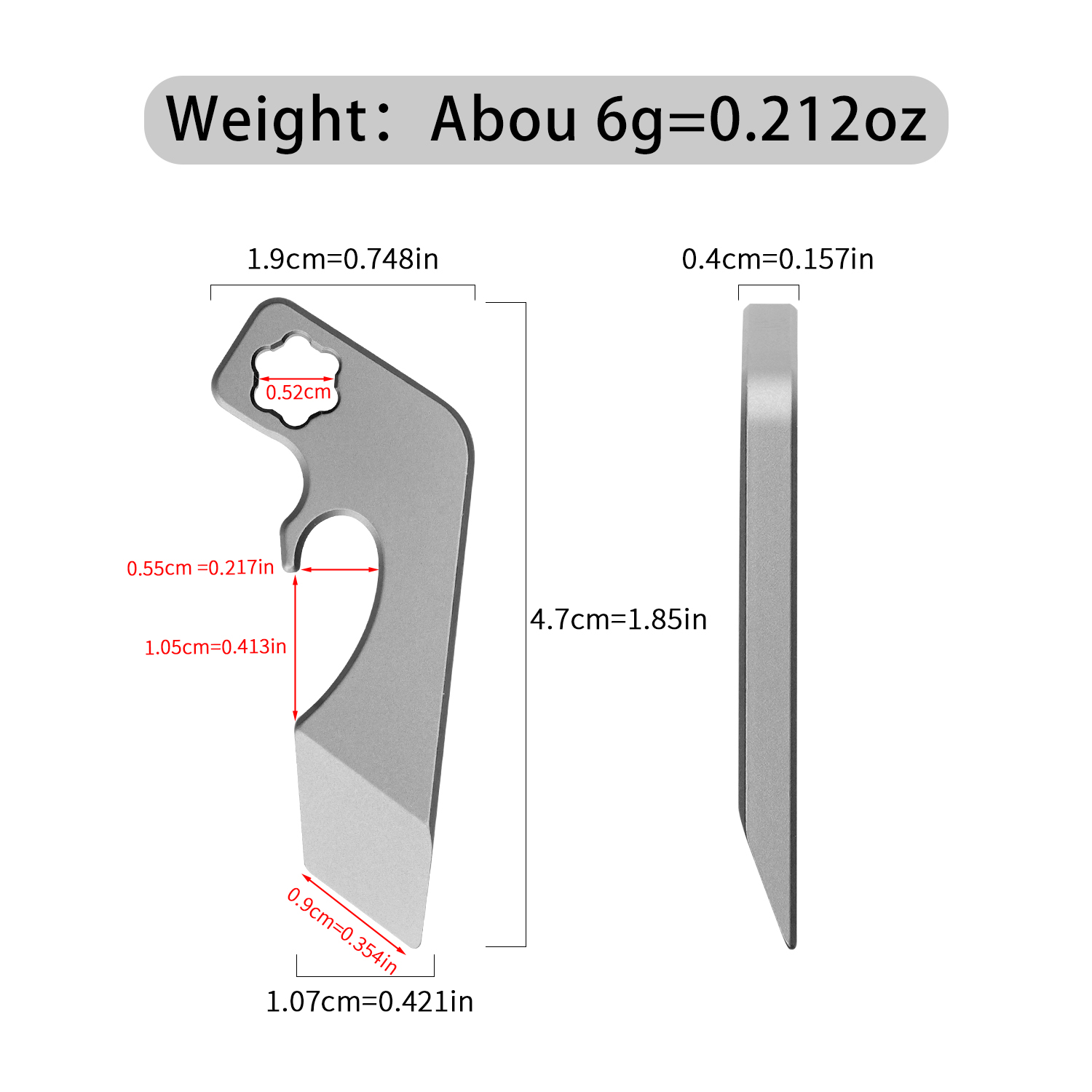 Wielofunkcyjne narzędzie EDC z – Titanium Pry Bar recenzja i cena