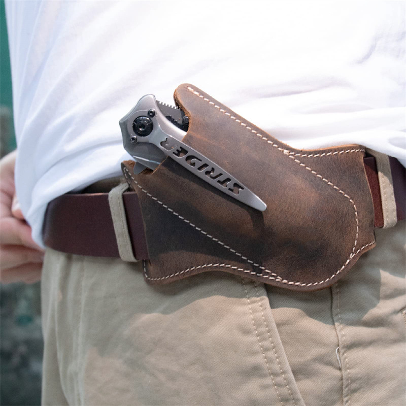 Torba EDC na narzędzia surviva – Edc Carry Belt Leather recenzja i cena