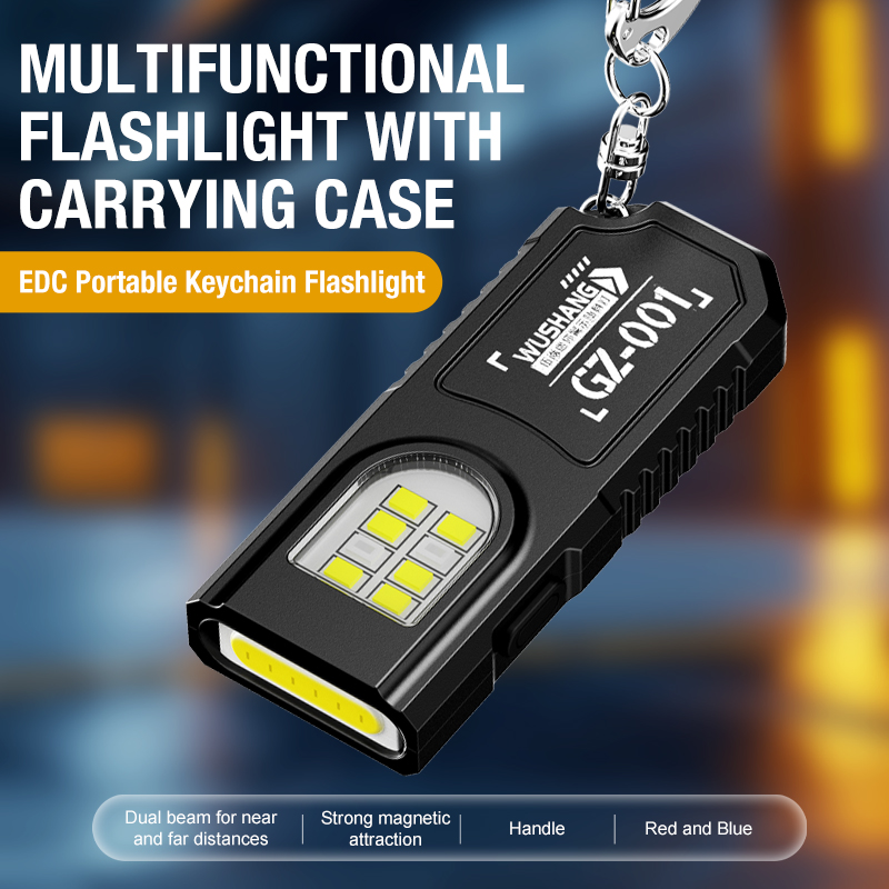 Przenośna latarka LED COB na b – Keychain Flashlight recenzja i cena