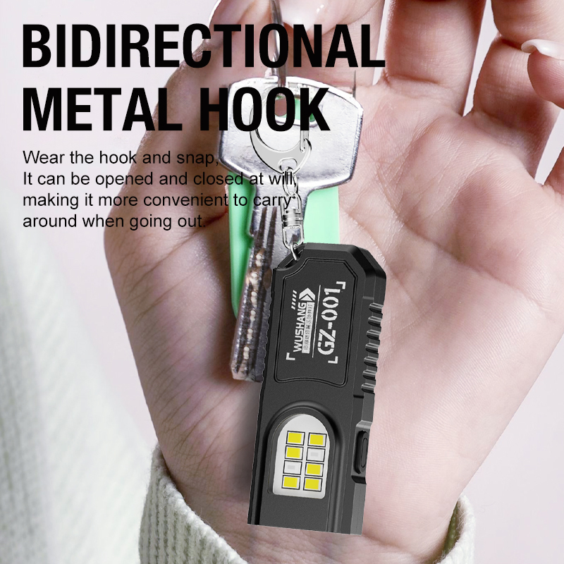 Przenośna latarka LED COB na b – Keychain Flashlight recenzja i cena