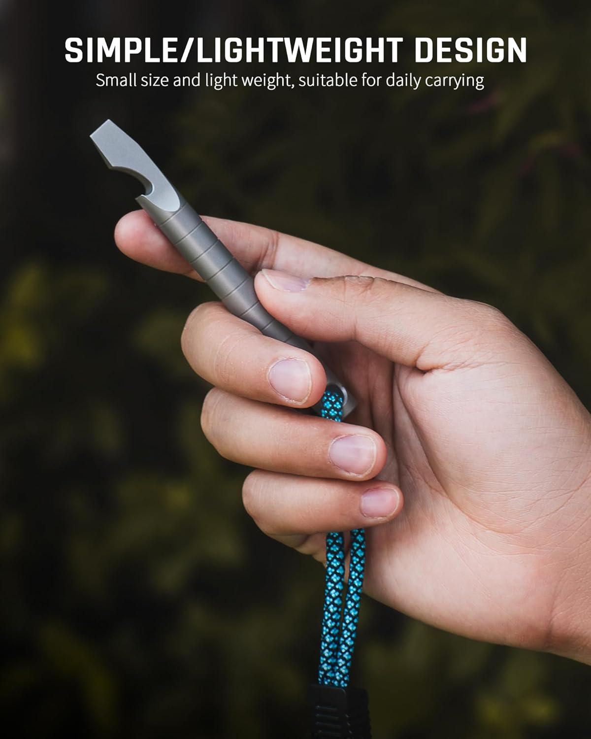 TISUR Titanium EDC Pry Bar, br – Titanium Pry Bar recenzja i cena
